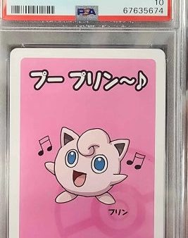 Jigglypuff Pokemon Old Maid Card PSA 10 67635674 For Sale