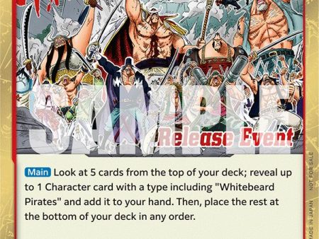 Whitebeard Pirates (ST15 - ST20 Release Event Winner Pack) [One Piece Promotion Cards] Hot on Sale