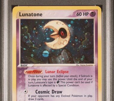 Lunatone 8 100 EX Sandstorm PSA 8 96528265 Discount