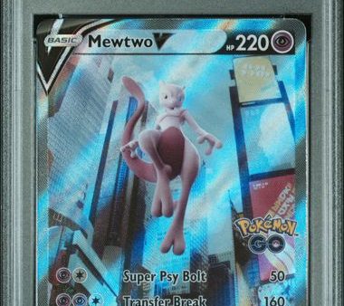 Mewtwo V 072 078 Pokemon GO PSA 10 72825086 Fashion