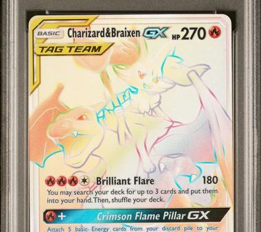 Charizard & Braixen GX 251 236 Sun & Moon: Cosmic Eclipse PSA 10 94459042 Supply