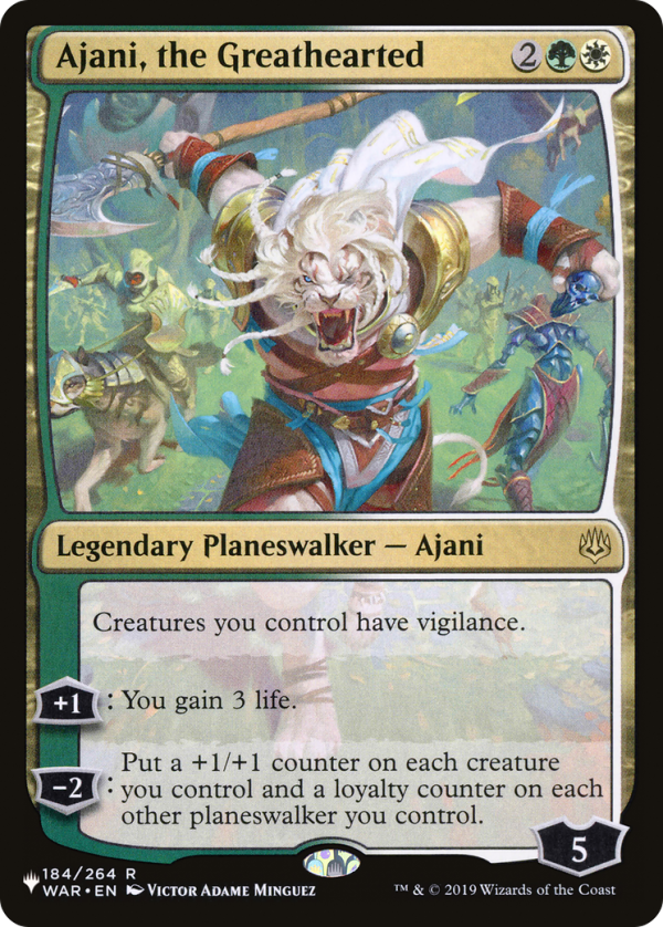 Ajani, the Greathearted [The List] Online Hot Sale