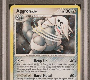 Aggron 1 123 Mysterious Treasures PSA 8 84541557 on Sale