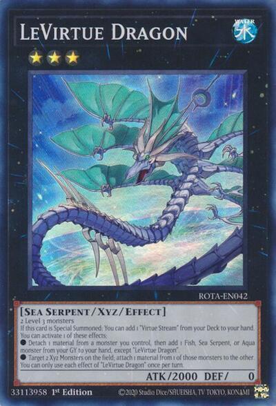 LeVirtue Dragon [ROTA-EN042] Super Rare For Sale