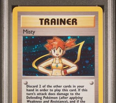 Misty 18 132 Gym Heroes Unlimited PSA 8 96528253 Fashion