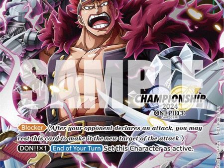 Eustass Captain Kid (CS 2024 Celebration Pack) [One Piece Promotion Cards] Online Sale