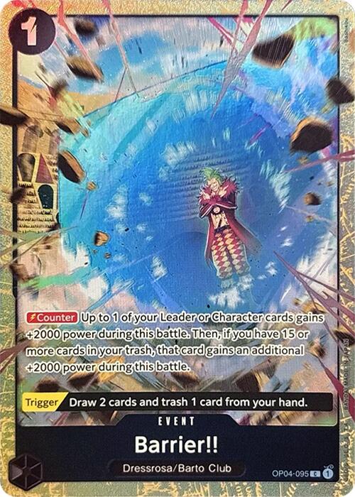 Barrier!! (Premium Card Collection -Best Selection Vol. 2-) [One Piece Promotion Cards] Online