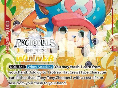 Tony Tony.Chopper (Online Regional 2024 Vol. 3) [Winner] [One Piece Promotion Cards] Online Hot Sale