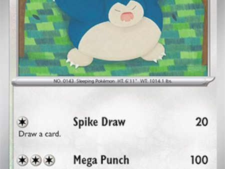 Snorlax (144 191) [Scarlet & Violet: Surging Sparks] Online Sale