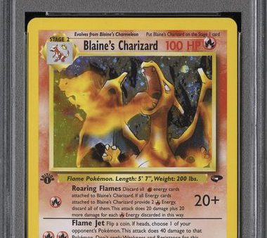 Blaine s Charizard 2 132 Gym Challenge 1st Edition PSA 7 51396411 Online Sale