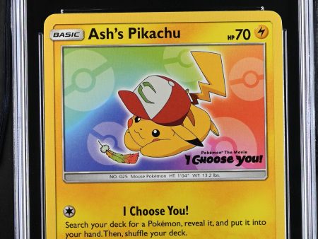 Ash s Pikachu SM108 Black Star Promos CGC 9 4059558041 Online Hot Sale