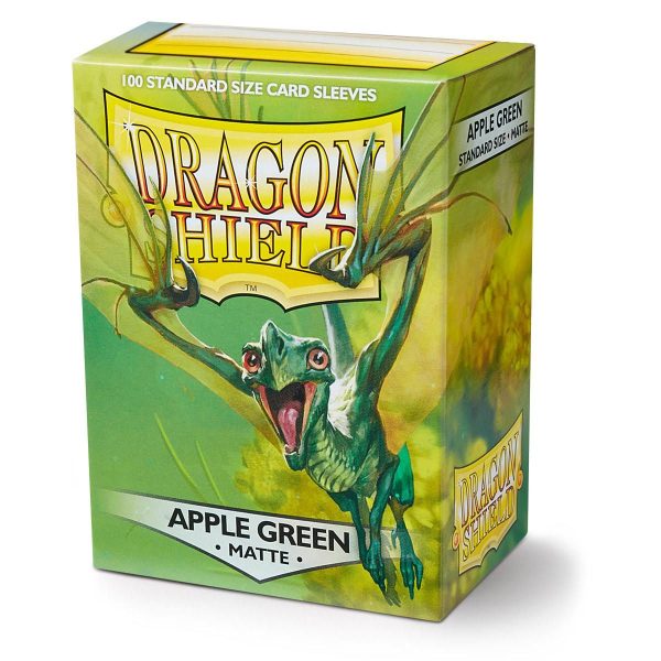 Dragon Shield: Standard 100ct Sleeves - Apple Green (Matte) Fashion