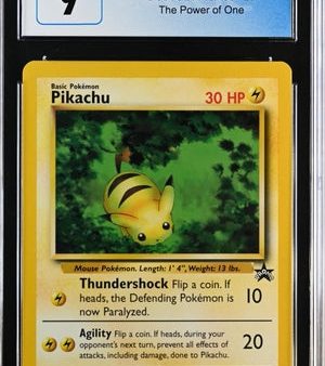 Pikachu 27 Wizards of the Coast Black Star Promo CGC 9 3828884013 on Sale