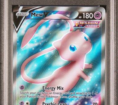 Mew V 250 264 Sword & Shield: Fusion Strike PSA 10 94987353 For Cheap