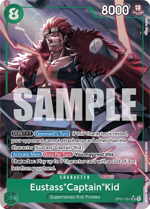 Eustass Captain Kid (OP01-051) (Full Art) [Premium Booster -The Best-] Online now