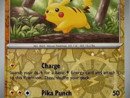 Pikachu (025 165) (Cosmos Holo) (Costco Exclusive) [Miscellaneous Cards] For Sale