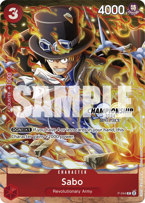 Sabo (CS 2024 Event Pack Finalist) [One Piece Promotion Cards] For Discount