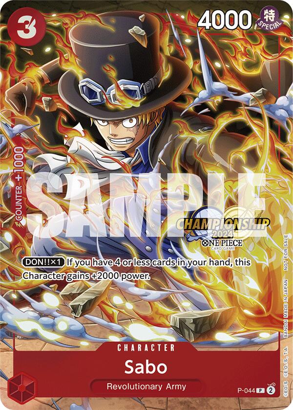 Sabo (CS 2024 Event Pack) [One Piece Promotion Cards] Supply