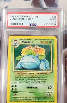 Venusaur 15 102 Base Set Unlimited PSA 9 48212069 Supply