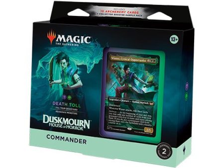 Duskmourn: House of Horror - Death Toll Commander Deck Online