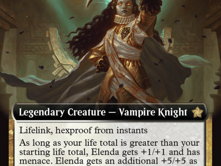 Elenda, Saint of Dusk (Extended Art) [Foundations] on Sale