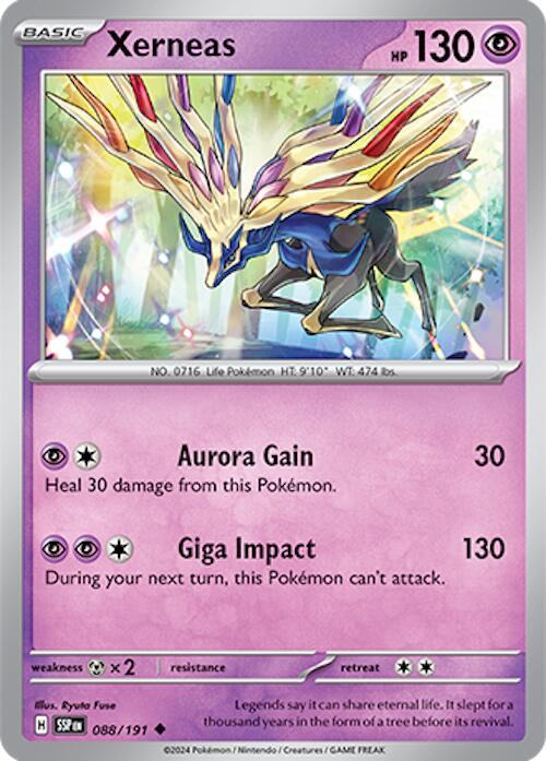 Xerneas (088 191) [Scarlet & Violet: Surging Sparks] Online Hot Sale