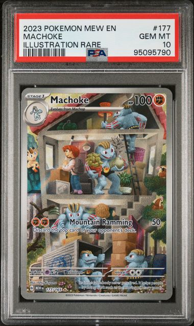 Machoke 177 165 Scarlet & Violet: 151 PSA 10 95095790 For Sale