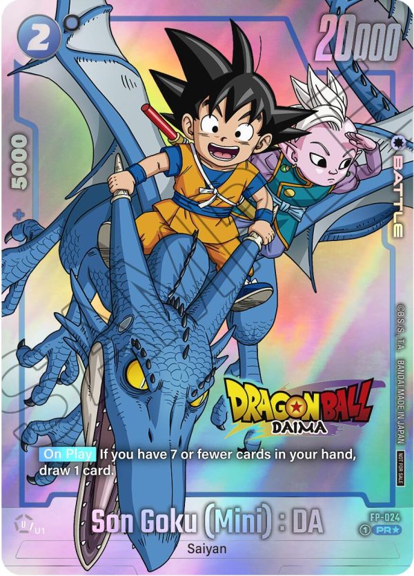 Son Goku (Mini) : DA (FP-024) (Dragon Ball DAIMA) [Fusion World Promotion Cards] Discount